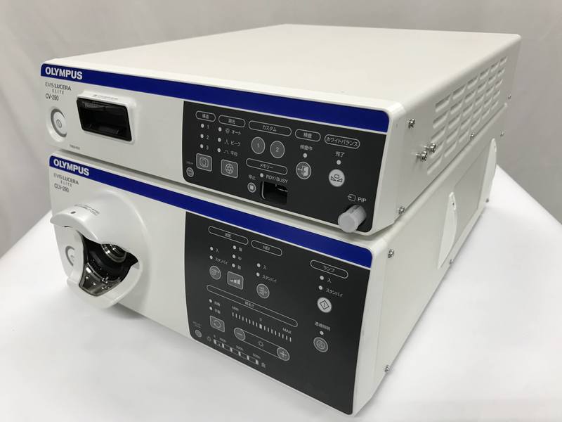 内視鏡光源＆プロセッサー装置｜ELITE CV-290＆CLV-290｜オリンパスメディカルシステムズ株式会社の写真1枚目