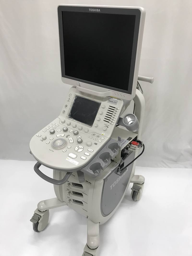 超音波診断装置（カラードプラ）｜XARIO 200 TUS‐X200｜キヤノンメディカルシステムズの写真1枚目