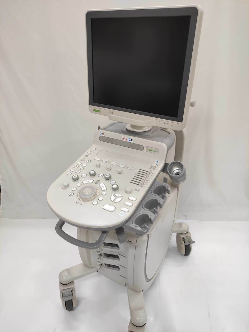 超音波診断装置（カラードプラ）｜Xario100 TUS-X100S｜キヤノンメディカルシステムズの写真1枚目
