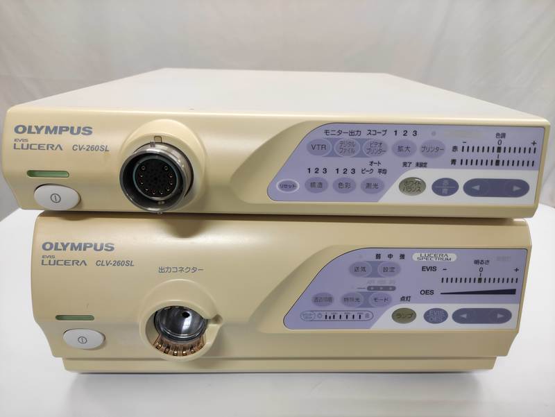 内視鏡光源＆プロセッサー装置｜CV-260SL・CLV-260SL｜オリンパスメディカルシステムズ株式会社の写真1枚目