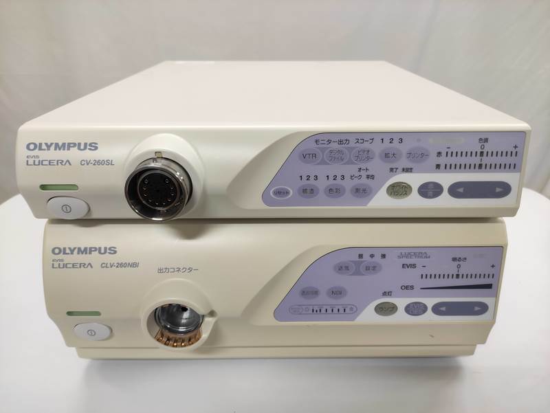 内視鏡光源＆プロセッサー装置｜CV-260SL・CLV-260NBI｜オリンパスメディカルシステムズ株式会社の写真1枚目