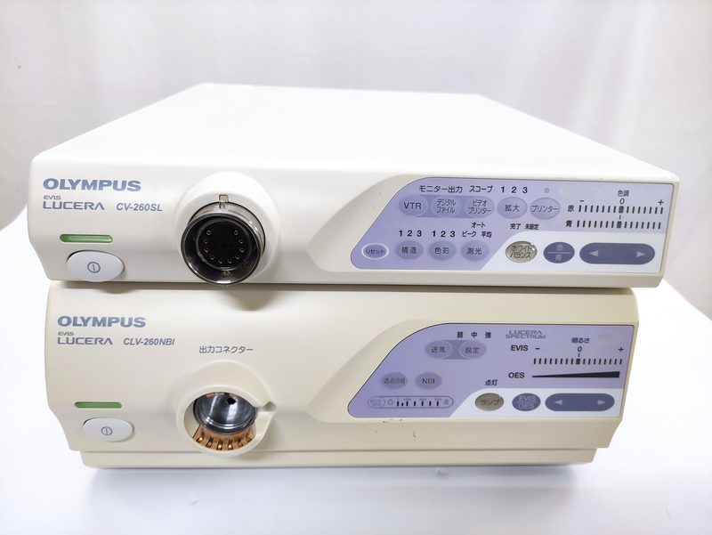 内視鏡光源＆プロセッサー装置｜CV-260SL・CLV-260NBI｜オリンパスメディカルシステムズ株式会社の写真1枚目