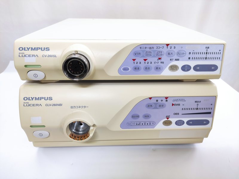 内視鏡光源＆プロセッサー装置｜CV-260SL・CLV-260NBI｜オリンパスメディカルシステムズ株式会社の写真1枚目