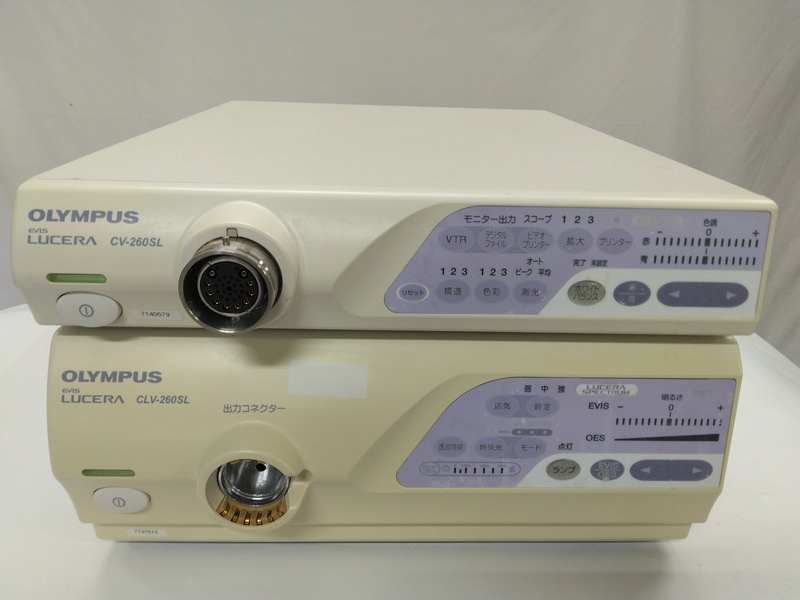 内視鏡光源＆プロセッサー装置｜CV-260SL・CLV-260SL｜オリンパスメディカルシステムズ株式会社の写真1枚目