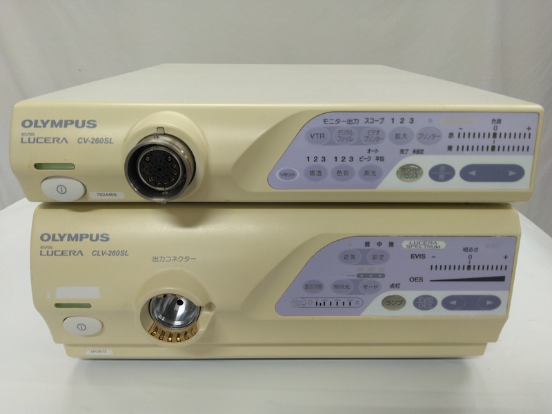 内視鏡光源＆プロセッサー装置｜CV-260SL・CLV-260SL｜オリンパスメディカルシステムズ株式会社の写真1枚目