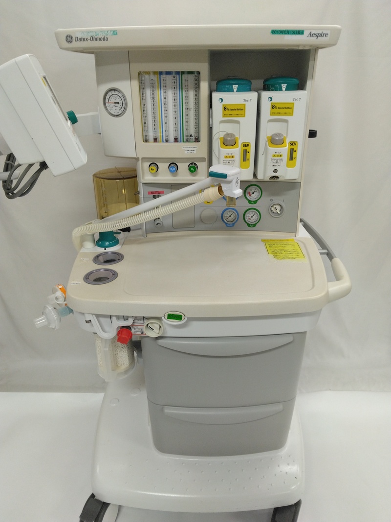 全身麻酔器｜Aespire 7100｜GEヘルスケアの写真1枚目