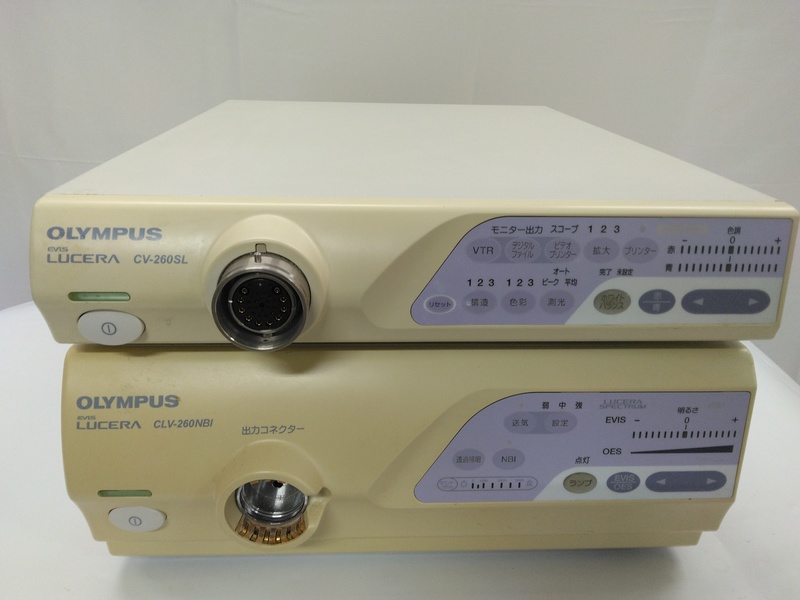 内視鏡光源＆プロセッサー装置｜CV-260SL・CLV-260NBI｜オリンパスメディカルシステムズ株式会社の写真1枚目