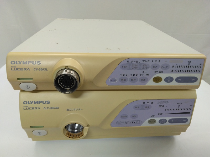 内視鏡光源＆プロセッサー装置｜CV-260SL・CLV-260NBI｜オリンパスメディカルシステムズ株式会社の写真1枚目