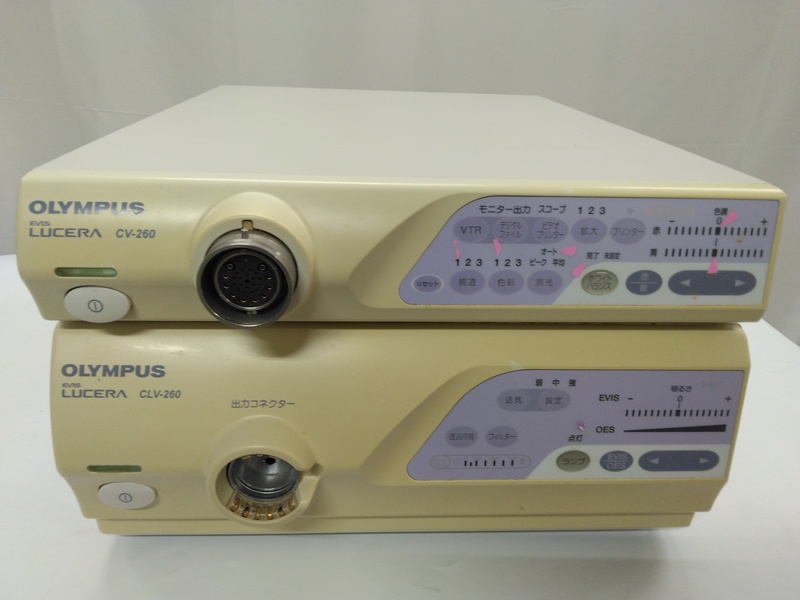 内視鏡光源装置＆プロセッサー｜CV-260（A）/CLV-260｜オリンパスメディカルシステムズ株式会社の写真1枚目