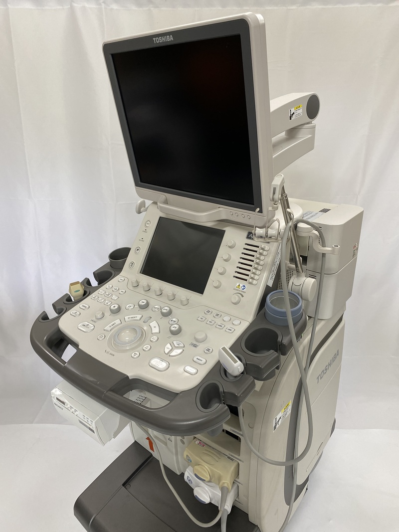 超音波診断装置(カラードプラ)ＬＣＤ｜Aplio 400 TUS-A400｜キヤノンメディカルシステムズの写真1枚目