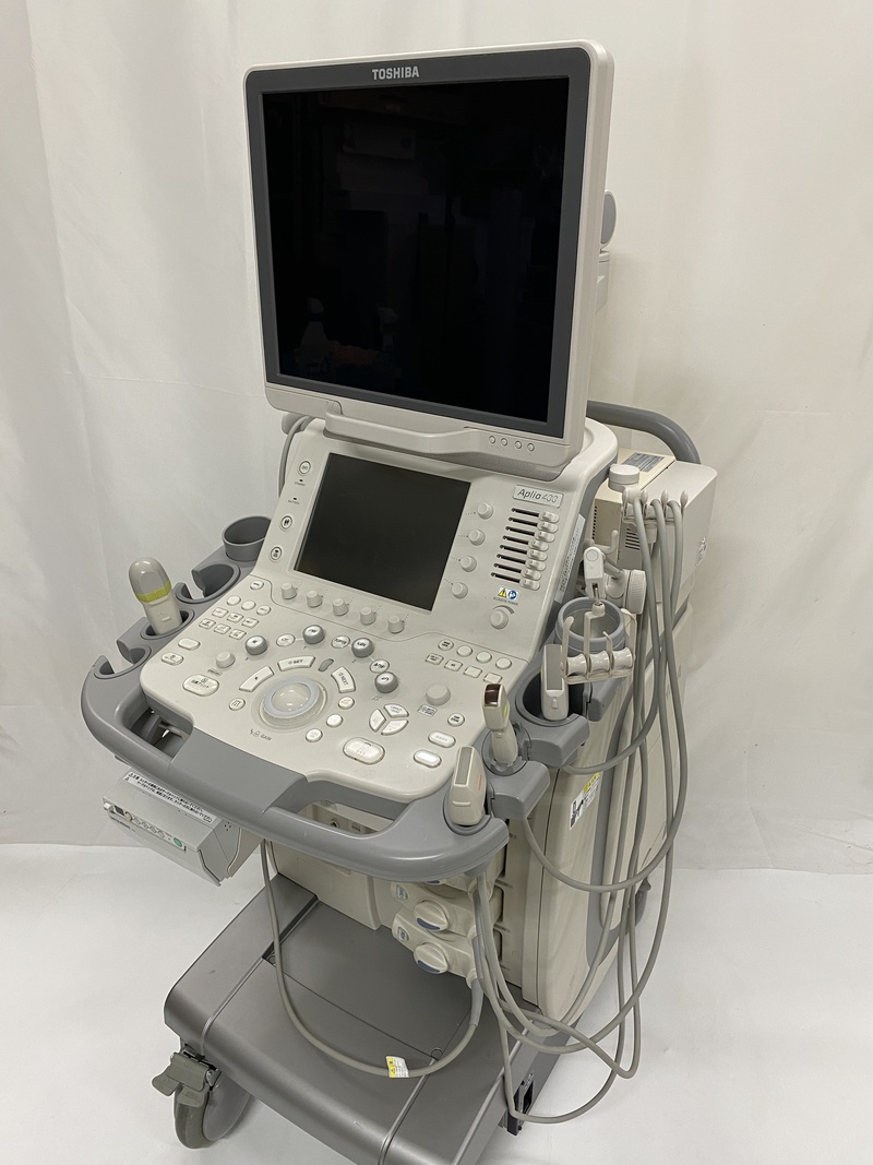 超音波診断装置(カラードプラ)ＬＣＤ｜Aplio 400 TUS-A400｜キヤノンメディカルシステムズの写真1枚目