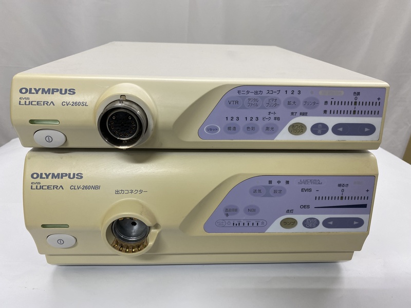 内視鏡光源＆プロセッサー装置｜CV-260SL・CLV-260NBI｜オリンパスメディカルシステムズ株式会社の写真1枚目