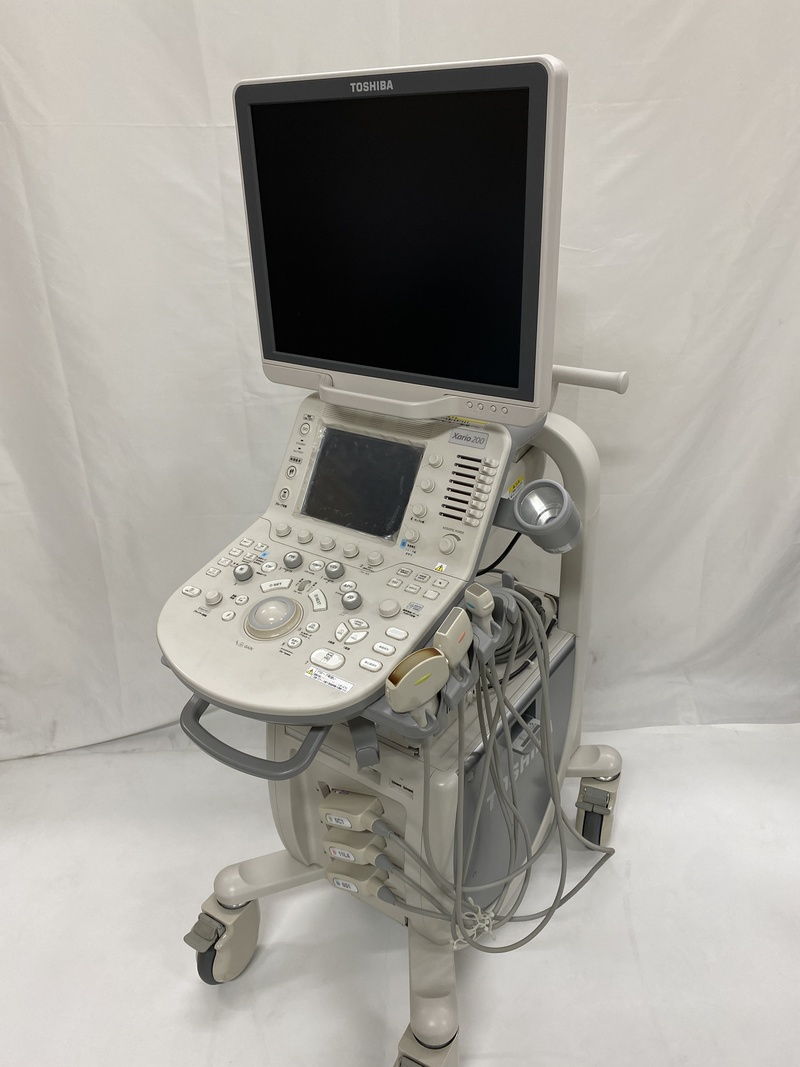超音波診断装置（カラードプラ）｜XARIO 200 TUS‐X200｜キヤノンメディカルシステムズの写真1枚目