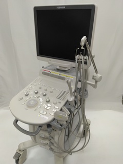 超音波診断装置（カラードプラ）｜｜キヤノンメディカルシステムズの１枚目写真