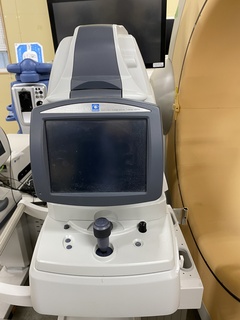 光干渉断層計の１枚目写真