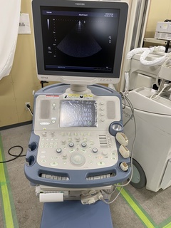 超音波診断装置（カラードプラ）の１枚目写真