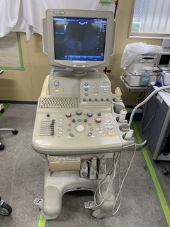 超音波診断装置（カラードプラ）の１枚目写真