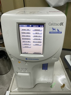全自動血球計数器の１枚目写真