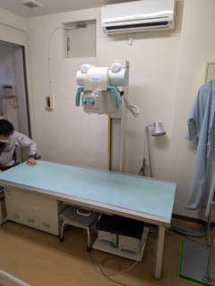 一般X線装置の１枚目写真