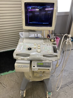 超音波診断装置（カラードプラ）の１枚目写真