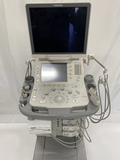 超音波診断装置(カラードプラ)ＬＣＤ｜Aplio 400 TUS-A400｜キヤノンメディカルシステムズの写真2枚目