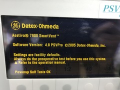 Anesthesia Machine｜Aestiva/5 7900 PSVPro｜GE Healthcare photo8