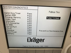 Anesthesia Machine｜Fabius Tiro｜Drager photo9