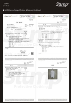 医療用防護服｜SP-2020-XL｜Stump Koreaの写真3枚目